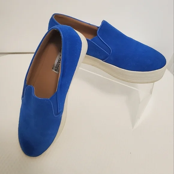 MADDEN royal blue loafers Steve Madden Loafers Size 13 Royal Blue Retail 349.99 In  main image 4